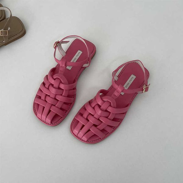 bailamos women gladiator sandals square toe designer shoes summer beach european retro woven rome y0721, Black
bailamos women gladiator sandals square toe designer shoes summer beach european retro woven rome y0721, Black