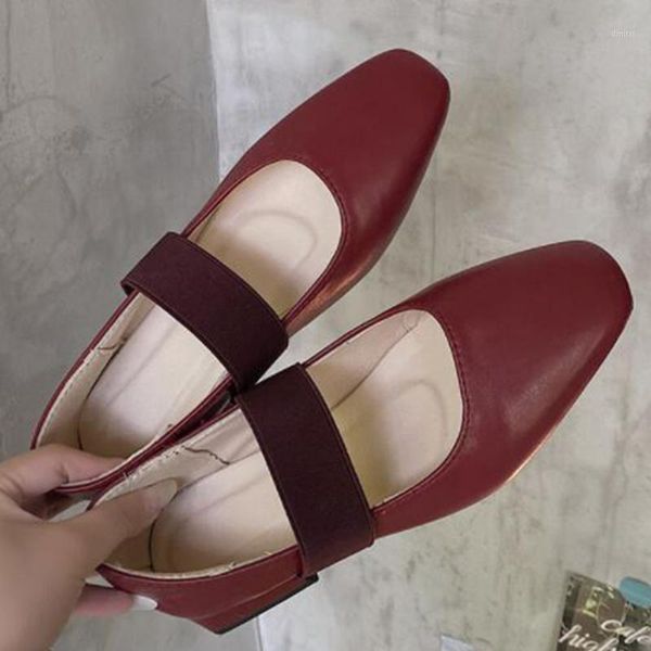 dress shoes women ol office lady elastic band mary janes square heel shallow mouth ladies zapatos mujer cx187, Black
dress shoes women ol office lady elastic band mary janes square heel shallow mouth ladies zapatos mujer cx187, Black
