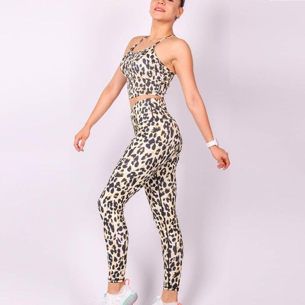 yoga outfit women leopard print workout set high waist bike shorts with sport bra gym clothes
yoga outfit women leopard print workout set high waist bike shorts with sport bra gym clothes