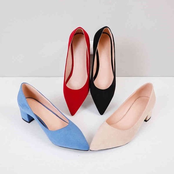 dress shoes ochanmeb good quality handmade faux suede square heels woman big plus size 43 slip ons shallow office work pumps red mt78, Black
dress shoes ochanmeb good quality handmade faux suede square heels woman big plus size 43 slip ons shallow office work pumps red mt78, Black