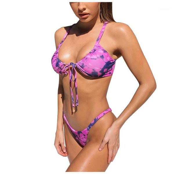 women's swimwear ladies fashion split bikini lace-up printed set skinny swimsuit women holiday bandage low waist beachwear, White;black
women's swimwear ladies fashion split bikini lace-up printed set skinny swimsuit women holiday bandage low waist beachwear, White;black