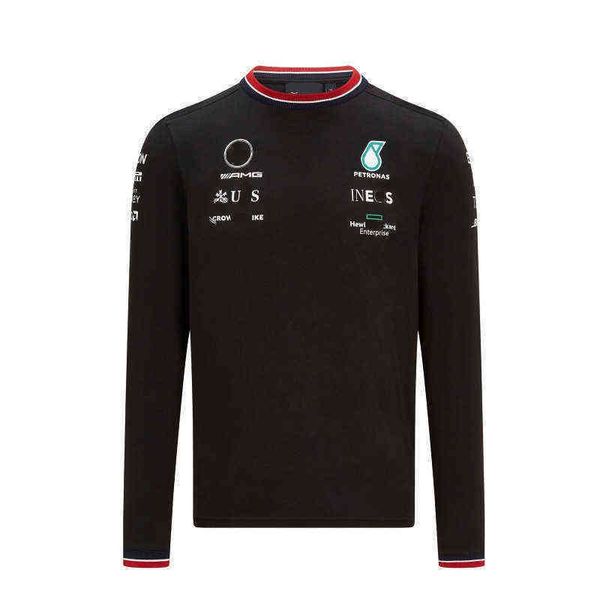 mens petronas luxury brand sweatshirts t shirts mercedes amg f1 formula one racing women casual long sleeve t-shirts benz lewis hamilton tea, White;black 
mens petronas luxury brand sweatshirts t shirts mercedes amg f1 formula one racing women casual long sleeve t-shirts benz lewis hamilton tea, White;black