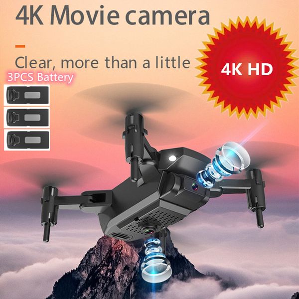 4k wide angle hd dual camera wifi fpv rc drone fixed height hold aerial pgraphy foldable mini aircraft with 3 battery gifts
4k wide angle hd dual camera wifi fpv rc drone fixed height hold aerial pgraphy foldable mini aircraft with 3 battery gifts