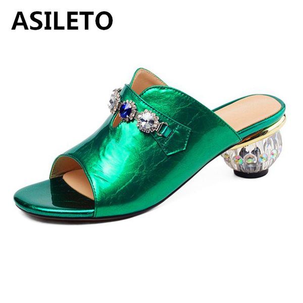 dress shoes asileto genuine cow leather sandals women slippers summer silver crystal strange high heels peep toe outdoor ladies, Black
dress shoes asileto genuine cow leather sandals women slippers summer silver crystal strange high heels peep toe outdoor ladies, Black