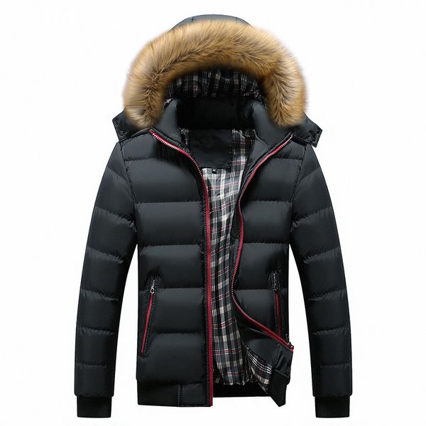 2021 Jacket Fur Collar Parka Coats Waterproof Fashion Hoodied Warm Winter Cotton Coat Men Thicken Zipper Jackets Ehxo, Black
2021 Jacket Fur Collar Parka Coats Waterproof Fashion Hoodied Warm Winter Cotton Coat Men Thicken Zipper Jackets Ehxo, Black