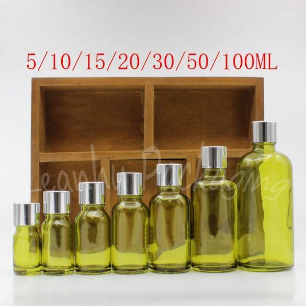 storage bottles & jars olive green glass bottle with silver cap , empty cosmetic container essence / skin care water packaging ( 15 pc/lot )
storage bottles & jars olive green glass bottle with silver cap , empty cosmetic container essence / skin care water packaging ( 15 pc/lot )