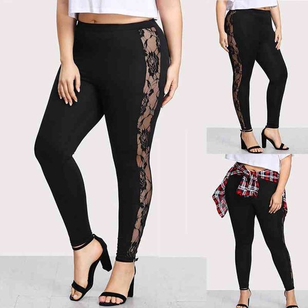 40 fashion leggins mid waist women leggings lace plus size sport pants trousers leginsy damskie, Black
40 fashion leggins mid waist women leggings lace plus size sport pants trousers leginsy damskie, Black
