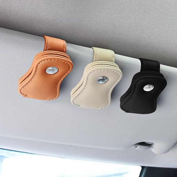 car organizer luxury glasses case the first layer of cowhide clip sun visor auto bracket holder interior accessories
car organizer luxury glasses case the first layer of cowhide clip sun visor auto bracket holder interior accessories