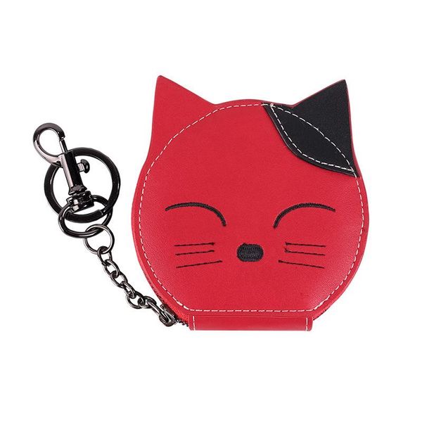 coin purses sweet cat style purse wallet mini solid fashion women zipper students money bag girl short pu, Red;black
coin purses sweet cat style purse wallet mini solid fashion women zipper students money bag girl short pu, Red;black