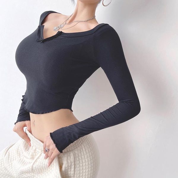 yoga outfit choc girl tight sports feminine short long-sleeved clothes quick-drying leisure training fitness autumn
yoga outfit choc girl tight sports feminine short long-sleeved clothes quick-drying leisure training fitness autumn