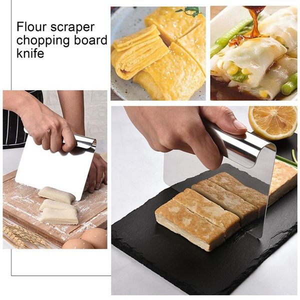 multi-purpose stainless steel scraper & chopper, dough scraper, pizza cutter , kitchen tools baking pastry
multi-purpose stainless steel scraper & chopper, dough scraper, pizza cutter , kitchen tools baking pastry