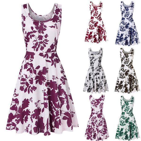 casual dresses ladies 2021 fashion leaf pattern knee-length dress women summer beach scoop neck sleeveless soft print a-line sun, Black;gray
casual dresses ladies 2021 fashion leaf pattern knee-length dress women summer beach scoop neck sleeveless soft print a-line sun, Black;gray