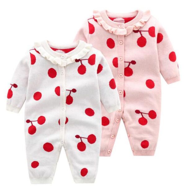 jumpsuits baby girl's knit rompers long sleeve wool knitted cherry ruffle princess jumpsuit toddler autumn winter clothing, Blue
jumpsuits baby girl's knit rompers long sleeve wool knitted cherry ruffle princess jumpsuit toddler autumn winter clothing, Blue