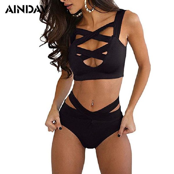 women's swimwear criss cross high waist bandage bikini set push up women swimsuit beach wear bathing suits brazilian biquini, White;black
women's swimwear criss cross high waist bandage bikini set push up women swimsuit beach wear bathing suits brazilian biquini, White;black