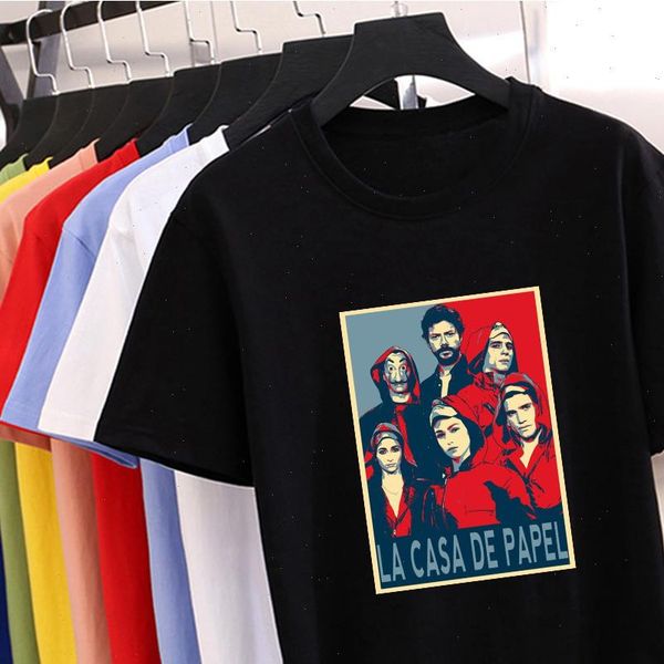 popular tv series la casa de papel t shirt money heist exquisite t shirt punk streetwear casual loose multicolor tshirt, White
popular tv series la casa de papel t shirt money heist exquisite t shirt punk streetwear casual loose multicolor tshirt, White