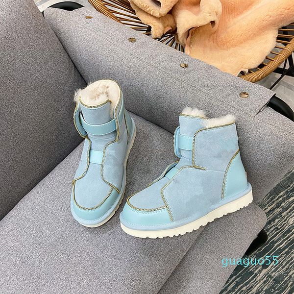 designer boots winter faux fur flat heel plush rubber to keep warm non slip wear chains buckle border, Black
designer boots winter faux fur flat heel plush rubber to keep warm non slip wear chains buckle border, Black
