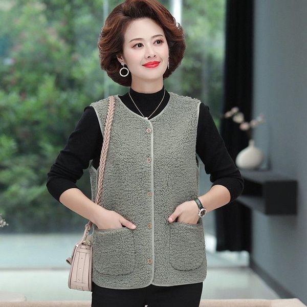 women's vests women fleece teddy sleeveless jackets vest solid pocket thick coat autumn winter warm wool waistcoat outwear femme, Black;white
women's vests women fleece teddy sleeveless jackets vest solid pocket thick coat autumn winter warm wool waistcoat outwear femme, Black;white