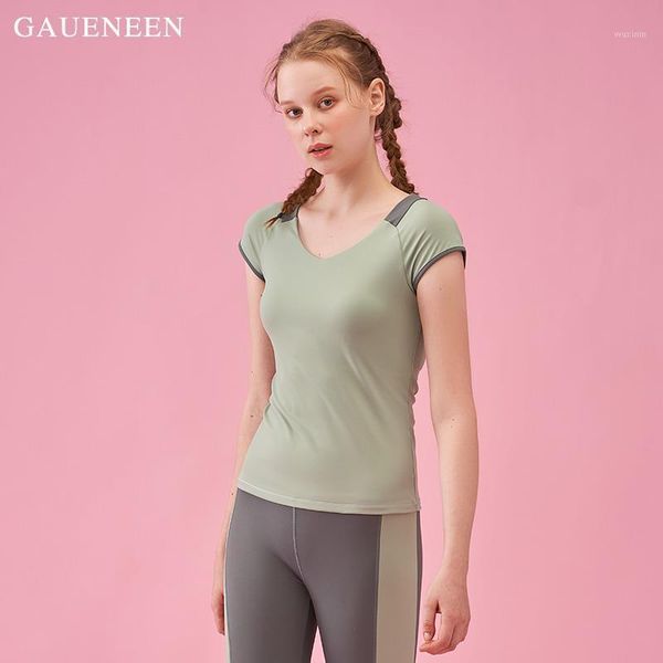 yoga outfit gaueneen seamless shirts women quick dry running tight workout gym tees female short sleeve fitness sports t-shirts
yoga outfit gaueneen seamless shirts women quick dry running tight workout gym tees female short sleeve fitness sports t-shirts