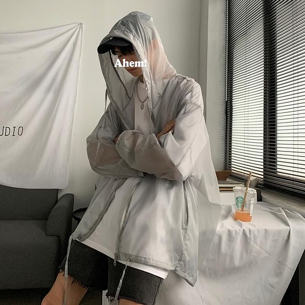 men's jackets summer thin jacket fashion gray white casual hooded men streetwear loose breathable sun protection mens, Black;brown
men's jackets summer thin jacket fashion gray white casual hooded men streetwear loose breathable sun protection mens, Black;brown