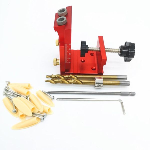 professional hand tool sets heavy duty aluminum pocket hole jig kit woodworking inclined positioner for angle drilling holes guide
professional hand tool sets heavy duty aluminum pocket hole jig kit woodworking inclined positioner for angle drilling holes guide