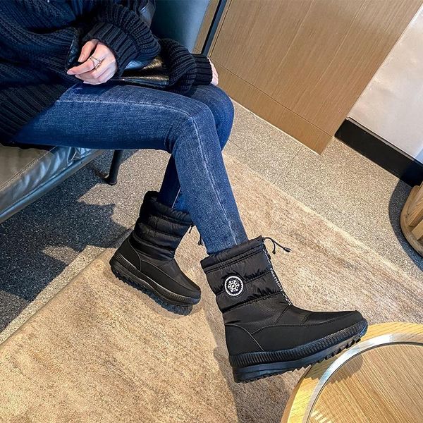 boots winter women short down waterproof cloth snow keep warm casual thick bottom comfortable zipper black size 36-41
boots winter women short down waterproof cloth snow keep warm casual thick bottom comfortable zipper black size 36-41