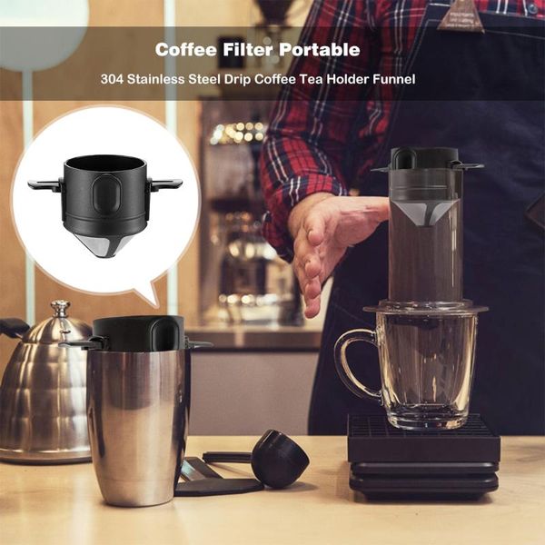 coffee filters pour over filter portable stainless steel reusable drip tea holder funnel baskets for home offices travel camping
coffee filters pour over filter portable stainless steel reusable drip tea holder funnel baskets for home offices travel camping