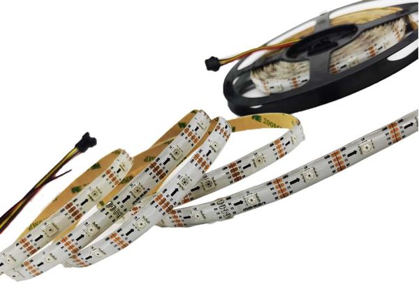 dc5v sk9822 rgb led strip (similar apa102) fast data & clock 36/48 leds/pixels/m individual addressable ip30/65/67 white pcb
dc5v sk9822 rgb led strip (similar apa102) fast data & clock 36/48 leds/pixels/m individual addressable ip30/65/67 white pcb
