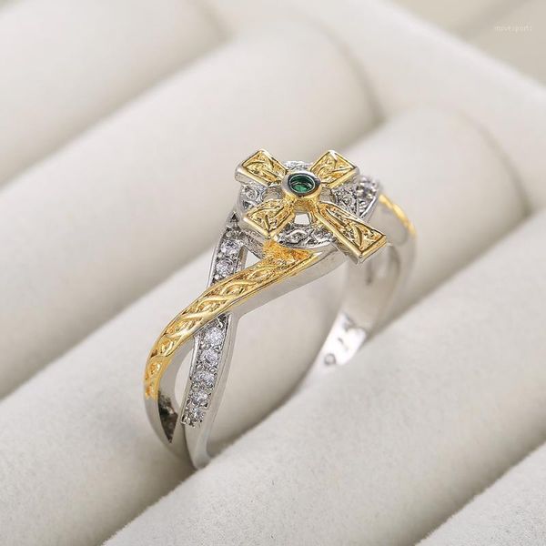 wedding rings jk luxury twist two tone design cross together union party church accessories wholesale lots&bulk with size 6-101, Slivery;golden
wedding rings jk luxury twist two tone design cross together union party church accessories wholesale lots&bulk with size 6-101, Slivery;golden