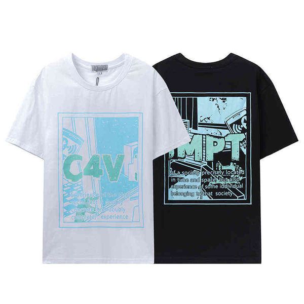 2021 summer cavempt hip high street hop street fashion casual loose short sleeve t shirt streetwear pure cotton round neck g1207, White;black
2021 summer cavempt hip high street hop street fashion casual loose short sleeve t shirt streetwear pure cotton round neck g1207, White;black