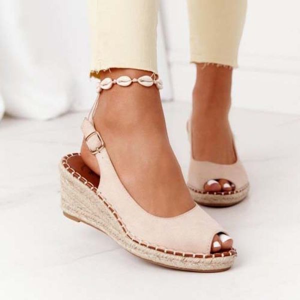 sandals women ladies flock wedges platform shoes peep toe ankle strap comfortable casual footwear straw weaving, Black
sandals women ladies flock wedges platform shoes peep toe ankle strap comfortable casual footwear straw weaving, Black