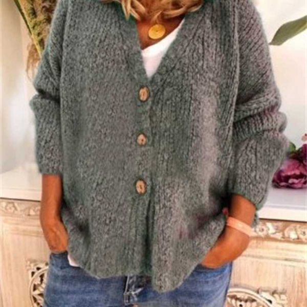 women's thermal sweater women's sweater three button knitted cardigan in autumn and winter 2021, White;black
women's thermal sweater women's sweater three button knitted cardigan in autumn and winter 2021, White;black