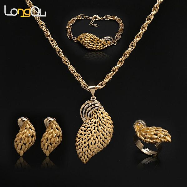 earrings & necklace african beads jewelry set for women luxury gold-color nigerian exquisite wedding, Silver
earrings & necklace african beads jewelry set for women luxury gold-color nigerian exquisite wedding, Silver