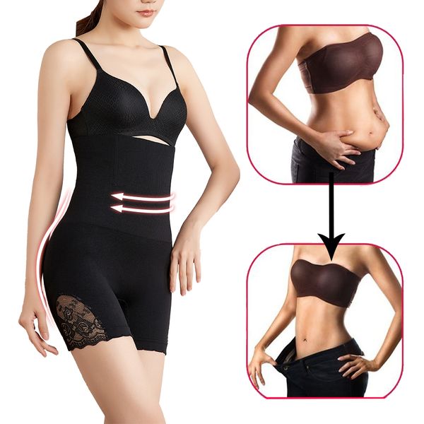 lace seamless waist training corset women shapewear high waist hip raise slimming abdomen body shaper pants, Black;white
lace seamless waist training corset women shapewear high waist hip raise slimming abdomen body shaper pants, Black;white