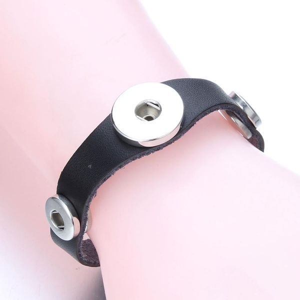 new fashion adjustable leather bracelets black brown with 1pcs 18mm button +2pcs 12mm button diy snap jewelry for wom jllejh, Golden;silver
new fashion adjustable leather bracelets black brown with 1pcs 18mm button +2pcs 12mm button diy snap jewelry for wom jllejh, Golden;silver