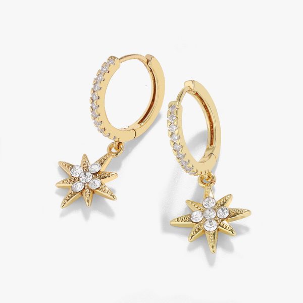 harajuku style korean version six star copper inlaid rhinestones fashion versatile temperament women's party e, Silver
harajuku style korean version six star copper inlaid rhinestones fashion versatile temperament women's party e, Silver