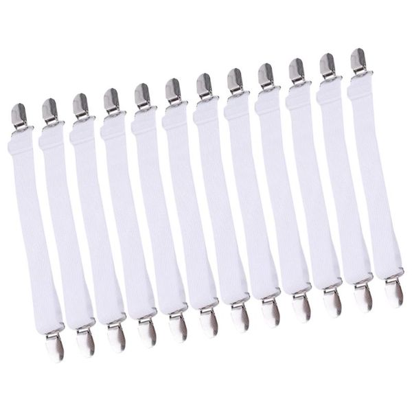 clothing & wardrobe storage 12pcs multipurpose bed sheet fasteners adjustable suspenders gripper elastic strap with clips for sheets mattres
clothing & wardrobe storage 12pcs multipurpose bed sheet fasteners adjustable suspenders gripper elastic strap with clips for sheets mattres