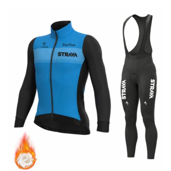 racing sets strava winter cycling jersey bib set mtb black bike clothing mens ropa ciclismo thermal fleece bicycle clothes wear, Black;blue
racing sets strava winter cycling jersey bib set mtb black bike clothing mens ropa ciclismo thermal fleece bicycle clothes wear, Black;blue