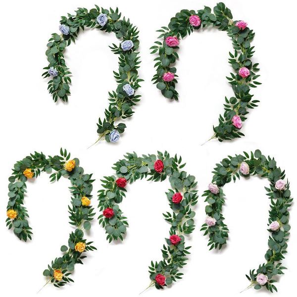 decorative flowers & wreaths artificial plant eucalyptus willow leaf vine rose wedding el shopping mall home office garden wall hanging deco
decorative flowers & wreaths artificial plant eucalyptus willow leaf vine rose wedding el shopping mall home office garden wall hanging deco