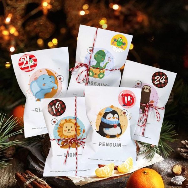 christmas decorations 24sets biscuit gift bags packing supplies snowman kraft paper xmas stickers candy bag cookies pouch
christmas decorations 24sets biscuit gift bags packing supplies snowman kraft paper xmas stickers candy bag cookies pouch