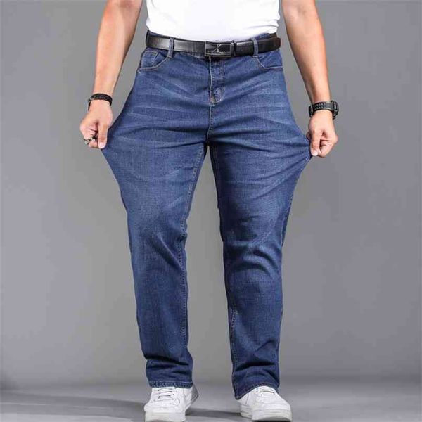 stretch plus big size 29 - 44 48 90% cotton straight denim jeans men famous brand spring 210723, Blue
stretch plus big size 29 - 44 48 90% cotton straight denim jeans men famous brand spring 210723, Blue