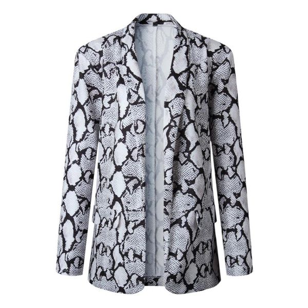 women's suits & blazers 2021 spring and summer european american fashion trend snake pattern leopard long-sleeved short shirt explosion, White;black
women's suits & blazers 2021 spring and summer european american fashion trend snake pattern leopard long-sleeved short shirt explosion, White;black