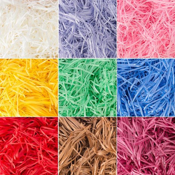 20g/50g/100g multiple colour lafite grass gift box filler wavy paper gift box decorative fruit packaging shockproof paper filler
20g/50g/100g multiple colour lafite grass gift box filler wavy paper gift box decorative fruit packaging shockproof paper filler