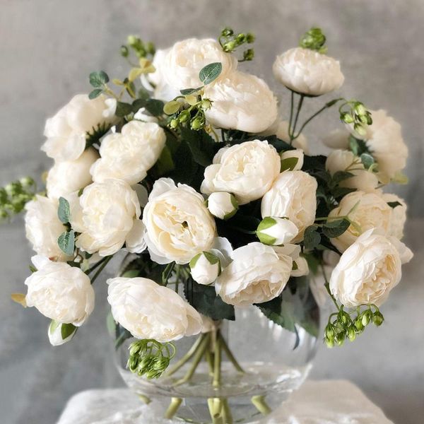 1bunch artificial flowers silk peony bouquets valentines day wedding decoration artificial plants home decor floral flowers
1bunch artificial flowers silk peony bouquets valentines day wedding decoration artificial plants home decor floral flowers