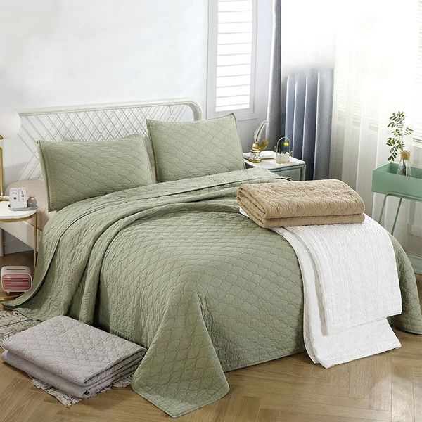 comforters & sets cotton bedspread on the bed quilt 3pcs solid color embroidered cover with 2 pillowcase king size summer blanket for
comforters & sets cotton bedspread on the bed quilt 3pcs solid color embroidered cover with 2 pillowcase king size summer blanket for