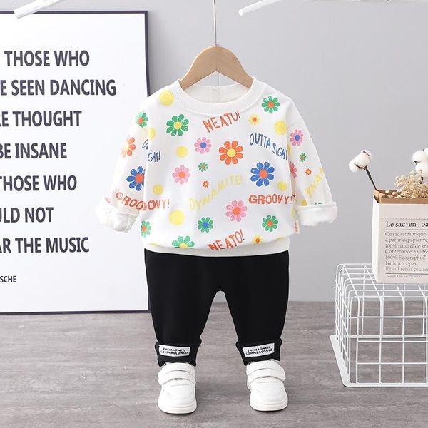 clothing sets girls kids autumn long sleeve roses floral embroidered sequins wool sweatshirt children's tracksuit baby boy, White
clothing sets girls kids autumn long sleeve roses floral embroidered sequins wool sweatshirt children's tracksuit baby boy, White