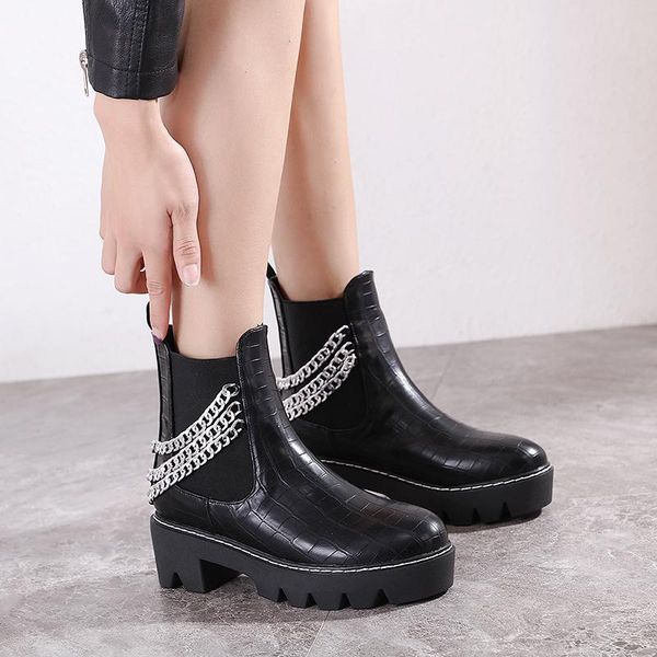 boots 2021 snow shoes pu leather women platform chunky heel winter ljb247, Black
boots 2021 snow shoes pu leather women platform chunky heel winter ljb247, Black