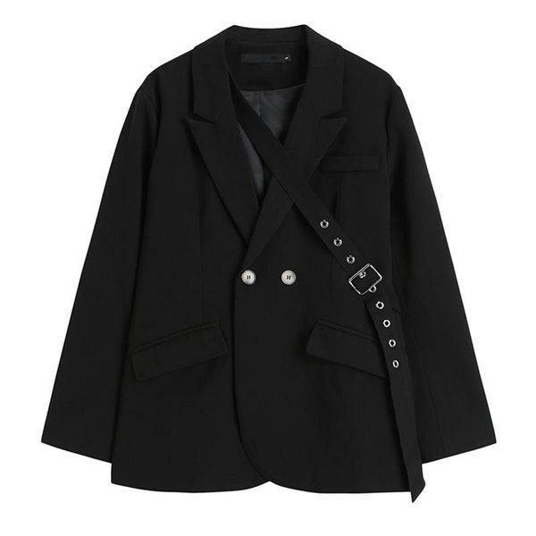 women's suits & blazers superaen black suit 2021 spring autumn design casual loose jacket office lady blazer women, White;black
women's suits & blazers superaen black suit 2021 spring autumn design casual loose jacket office lady blazer women, White;black