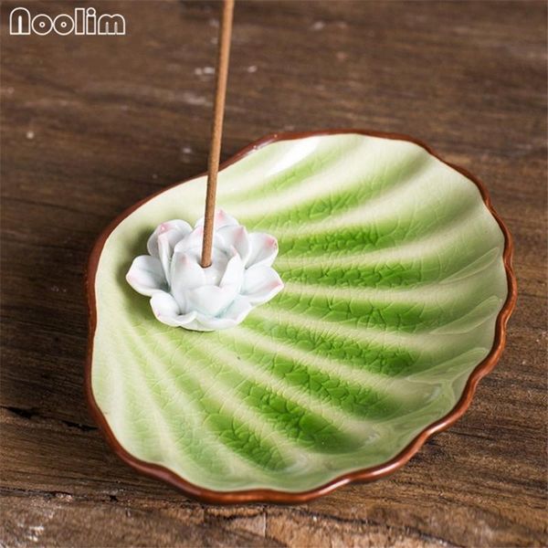fragrance lamps noolim ceramic lotus shell incense burner holder tibetan censer aroma sticks disc home living room decor
fragrance lamps noolim ceramic lotus shell incense burner holder tibetan censer aroma sticks disc home living room decor