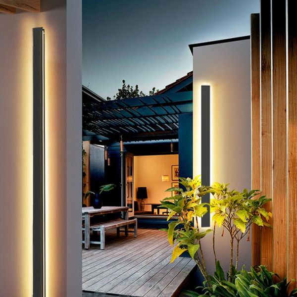 outdoor wall lamps waterproof long strip led lamp ip65 aluminum light villa garden front door background sconce
outdoor wall lamps waterproof long strip led lamp ip65 aluminum light villa garden front door background sconce