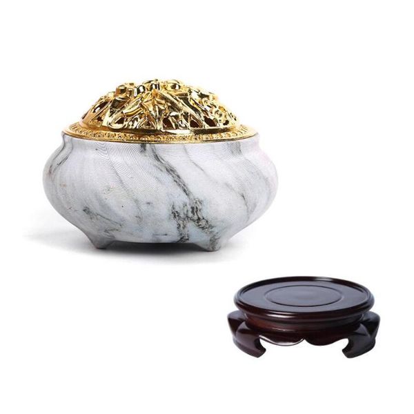 sachet bags alloy copper incense holder can be fixed sticks coil portable burner with base censer high home decor
sachet bags alloy copper incense holder can be fixed sticks coil portable burner with base censer high home decor